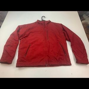 Eddie Bauer Unisex Red Insulated Fall Jacket